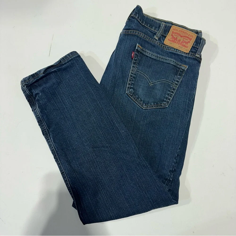 Levi's 541 Blue Denim Jeans 40x32